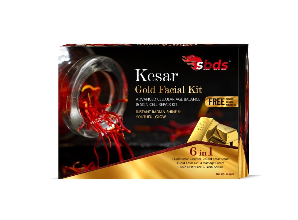 SBDS KESAR GOLD FACIAL KIT